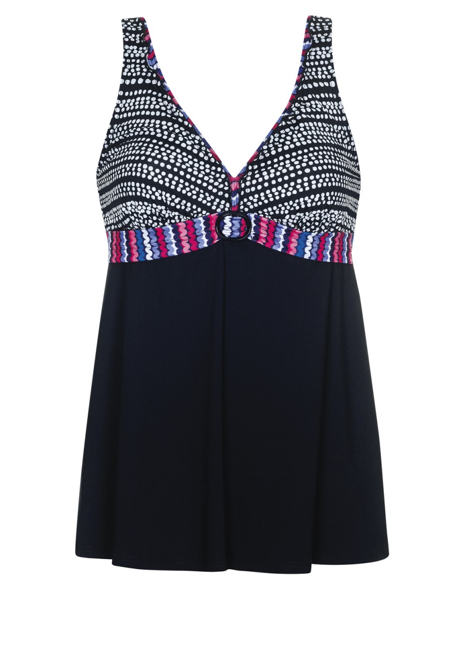 Tankini Sparkling Black Tankinis Women MyNewBikini.de